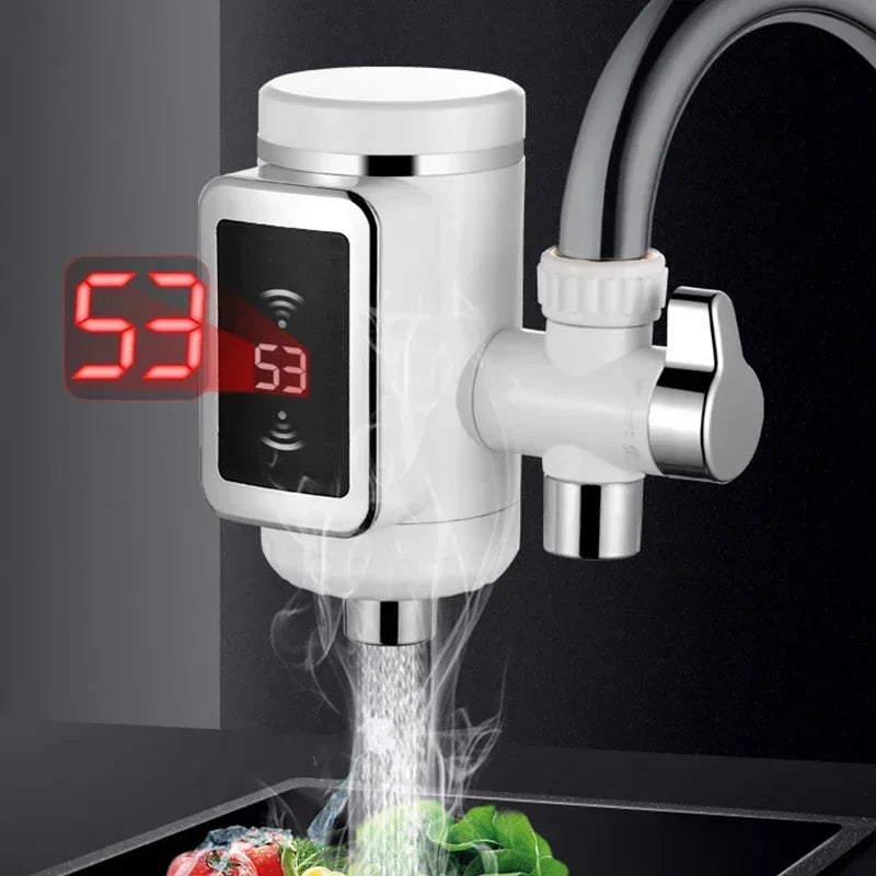 🔥Transforme Sua Torneira em Elétrica! Aquecimento Instantâneo Digital – Recarregável e Sem Fio