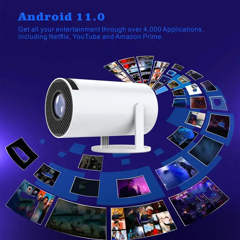 Projetor de filme 4K