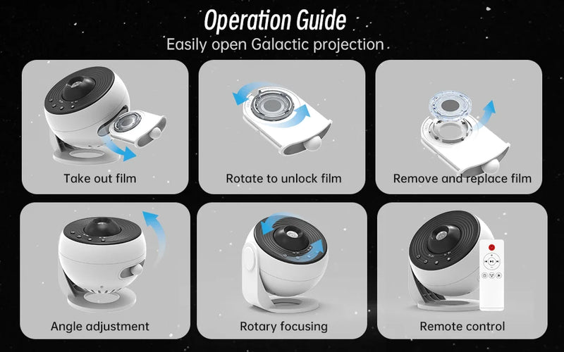 Projetor De Planetário De 13 Discos De Filme