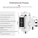 🔥Transforme Sua Torneira em Elétrica! Aquecimento Instantâneo Digital – Recarregável e Sem Fio