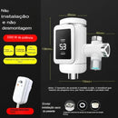 🔥Transforme Sua Torneira em Elétrica! Aquecimento Instantâneo Digital – Recarregável e Sem Fio